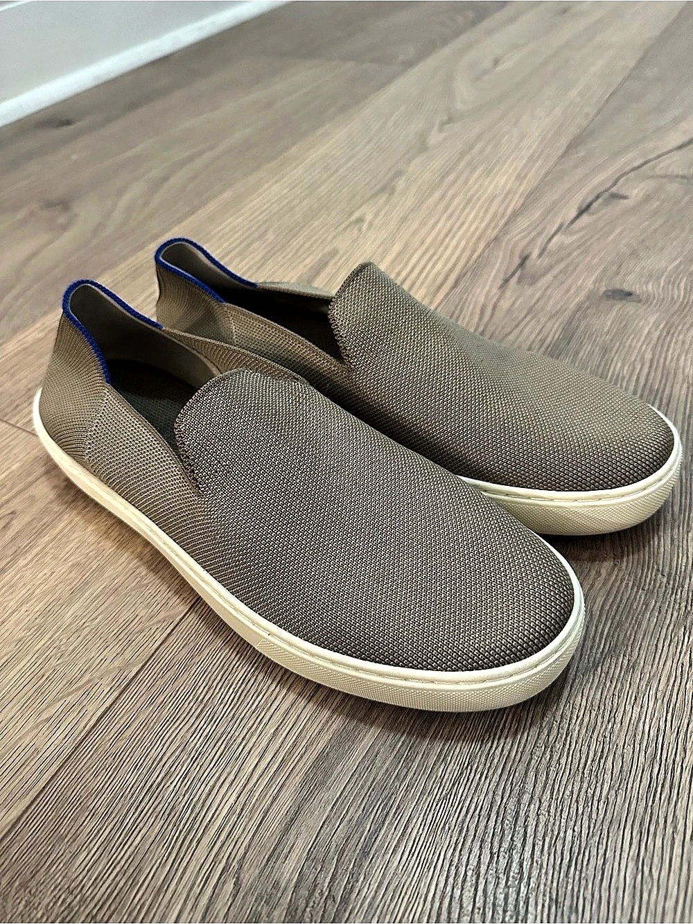 Rothy's The Original Slip On Sneaker Brown Slip-On Sneakers- Size 10